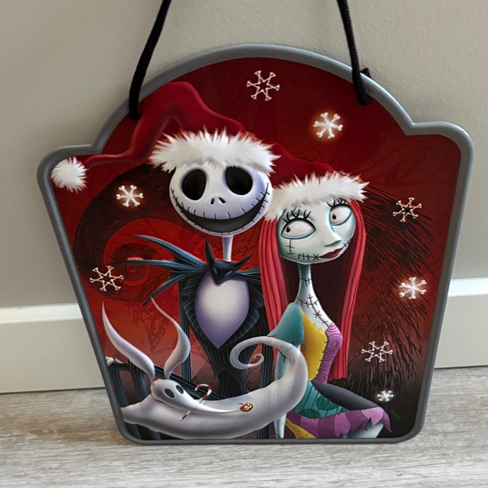 Disney Red and Black Holiday Wall Decor